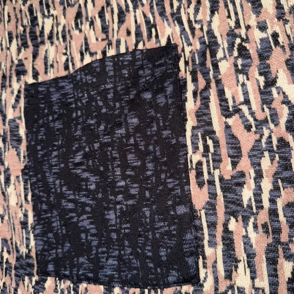 NIC+ZOE Women's Bark Mix Neutral Multi Open Blazer Sz 1X - Picture 12 of 15